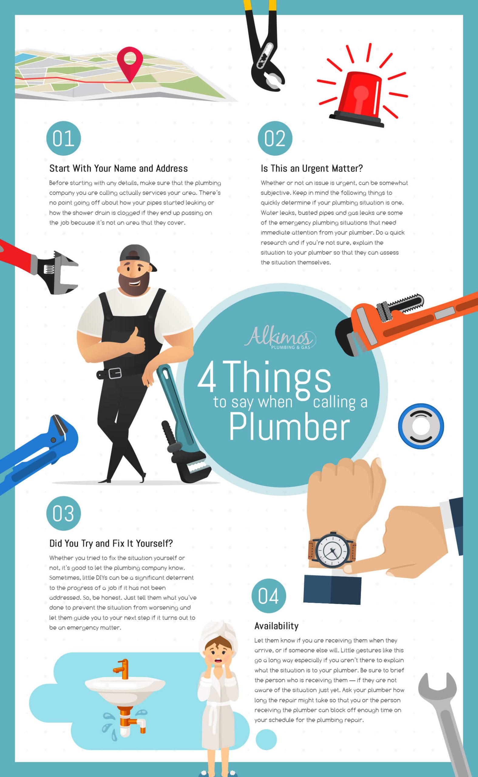 4 Things to Say When Calling Plumber