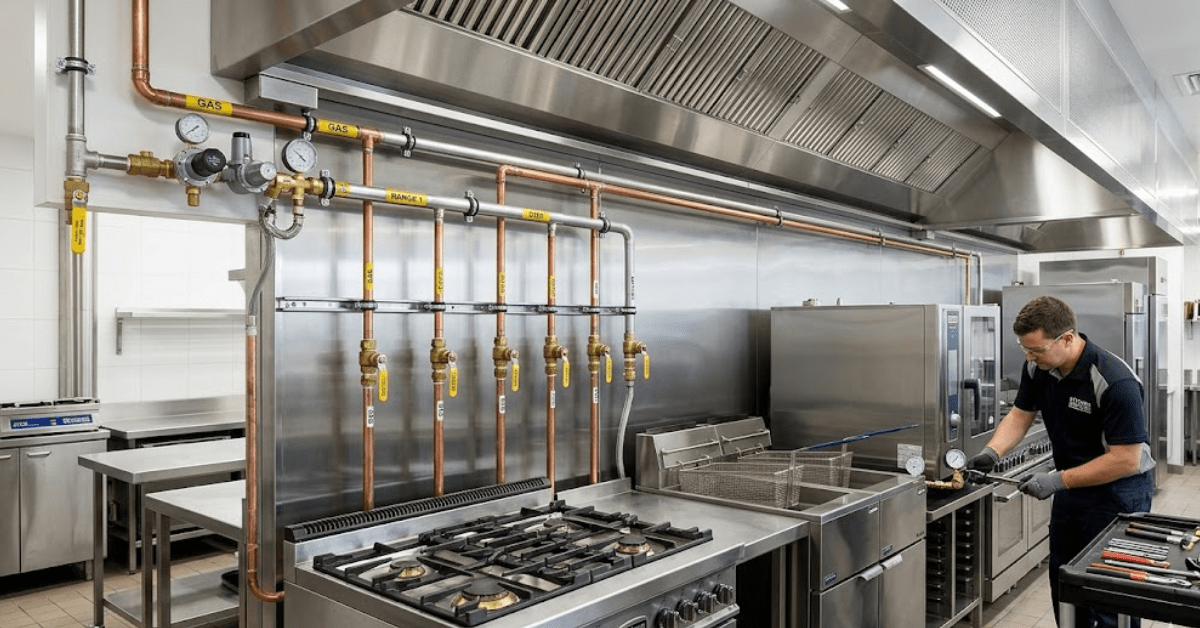 Gas Plumbing Perth: Commercial Kitchen Fit-Out Guide